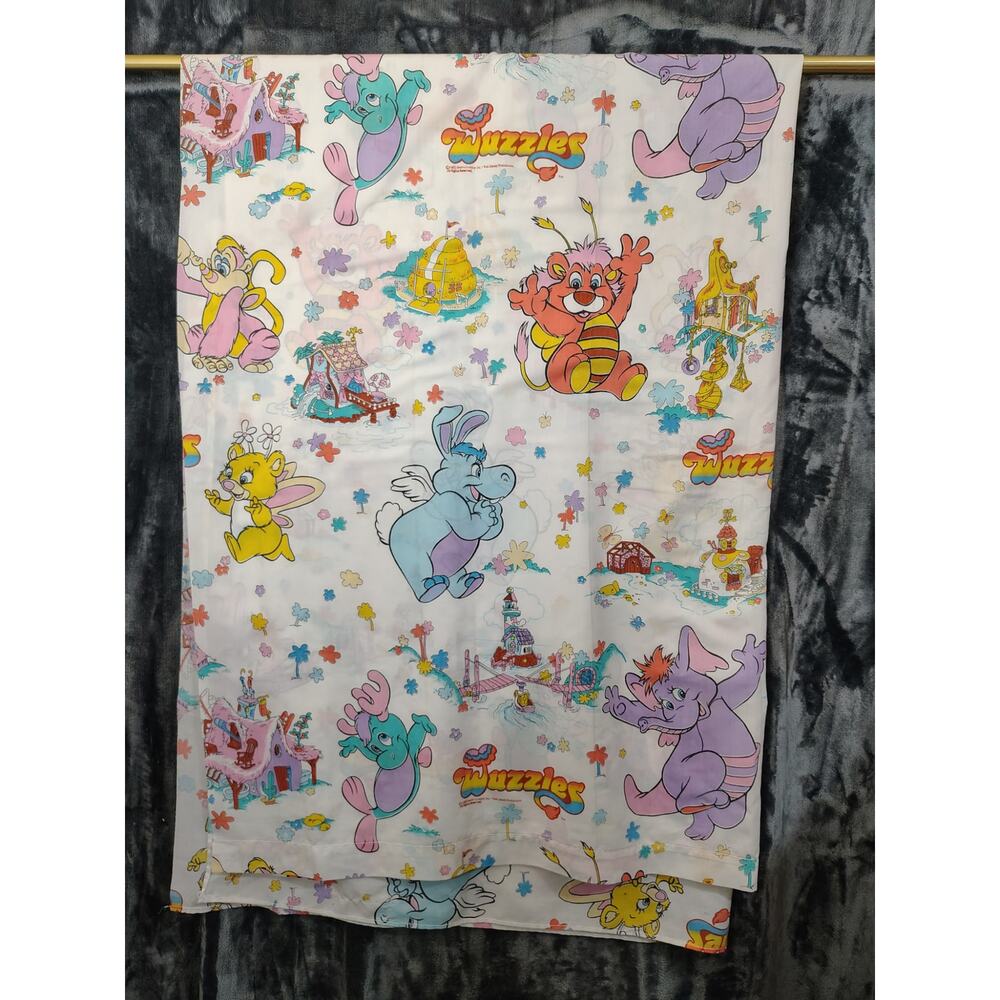 Wuzzles Twin Sheet 1985 Hasbro Bradley Inc